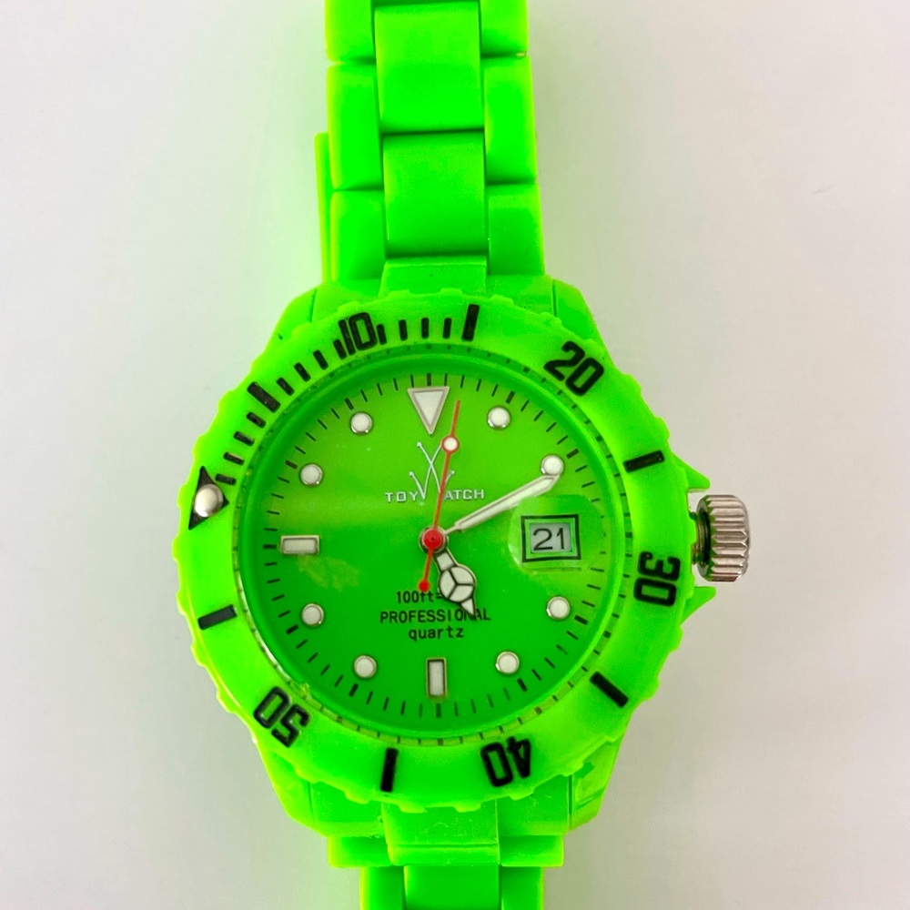 Neon green ToyWatch